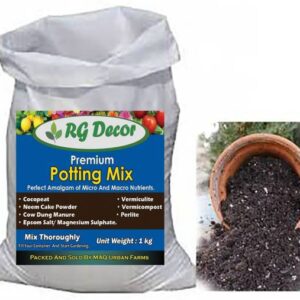 RGDECOR PREMIUM QUALITY POTTING MIX-COCOPEAT, PERLITE A...