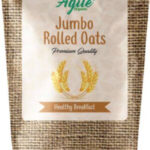 Agile Organic Rolled Oats 1.8kg - Super Value Pack | We...