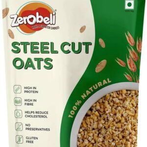 Zerobeli Steel Cut Oats | High in Fiber & Protien, Help...
