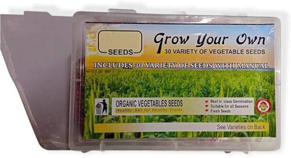 CYBEXIS 30 Varieties Winter Vegetable Seeds Seed