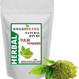 KHUSHIRANG 100% Natural Tulsi Powder for Skin care and ...