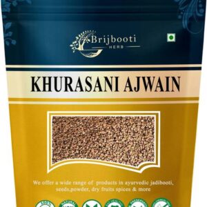 BrijBooti khurasani ajwains (100gm) | Khursani herb | B...