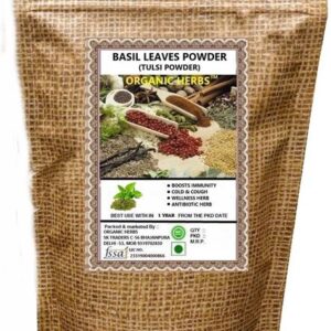 ORGANIC HERBS TULSI | BASIL LEAVES POWDER 400 GM | FOR ...