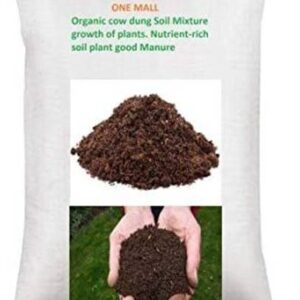 Malowal Organic Cow Dung Manure Fertilizers for Plants ...