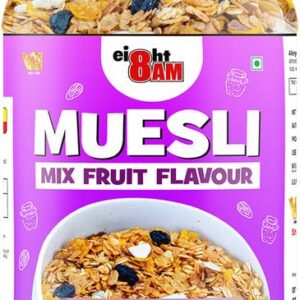 8AM Muesli 14% Fruit & Nut, with Almonds, Raisins, Appl...