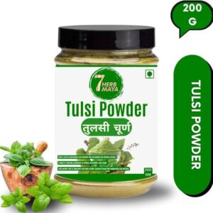 7Herbmaya New Organic Tulsi Powder- Ocimum Sanctum Tuls...