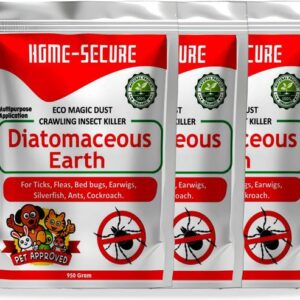 Home-Secure Organic Diatomaceous Earth Crawling Insects...
