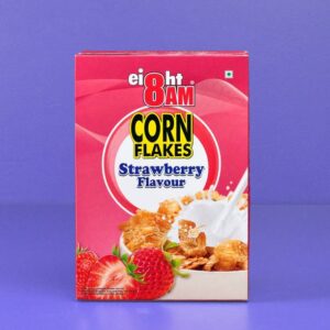 8AM Corn Flakes Strawberry, Healthy, Crunchy & Tasty Sn...