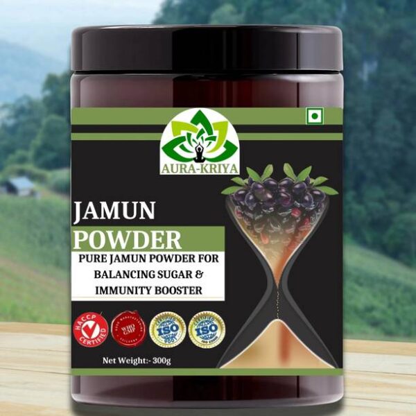 Aura Kriya Jamun Seed Powder | Jamun Guthli Powder | Pu...