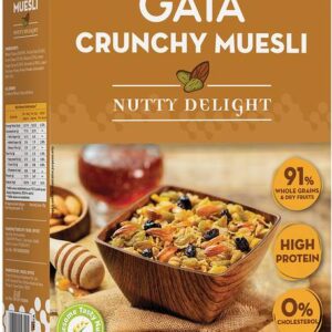 GAIA Crunchy Muesli Nutty Delight Vacuum Pack