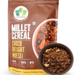 wellmonk by Wellmonk Millet Cereal Choco Delight Museli...