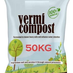 GangaVermi Organics Vermicompost Fertilizer 50kg Manure