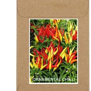 CYBEXIS Ornamental Chilli Seeds Flower Seeds-50 Seeds S...
