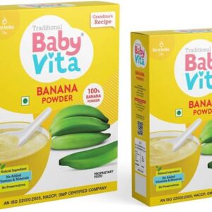 Babyvita Banana Powder: Nutritious|No Added Sugar/Salt/...