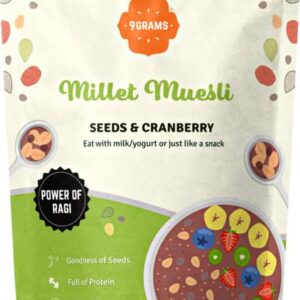 9grams Wholegrain & Millet Muesli | Seeds & Cranberry |...