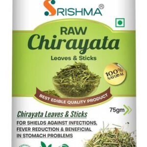 Srishma Natural Raw Chirayata Leaves/Sticks, Swertia Ch...