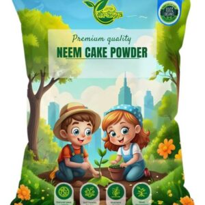 Gauranga Neem Cake Powder for Plants -Organic Fertilize...