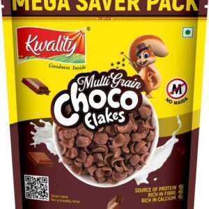 Kwality Choco Flakes, Made with Whole Wheat, Source of ...