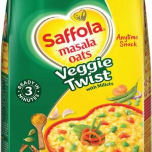 Saffola Masala Oats|Veggie Twist |Anytime Snack |Ready ...