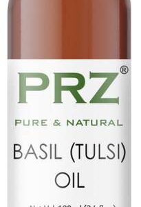 PRZ Basil ( Tulsi ) Essential Oil (100ML) - Pure Natura...
